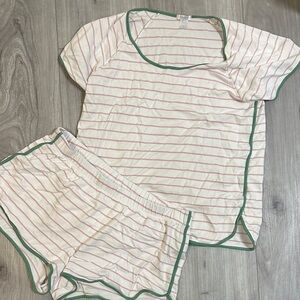 LAKE short sleeve watermelon pajamas